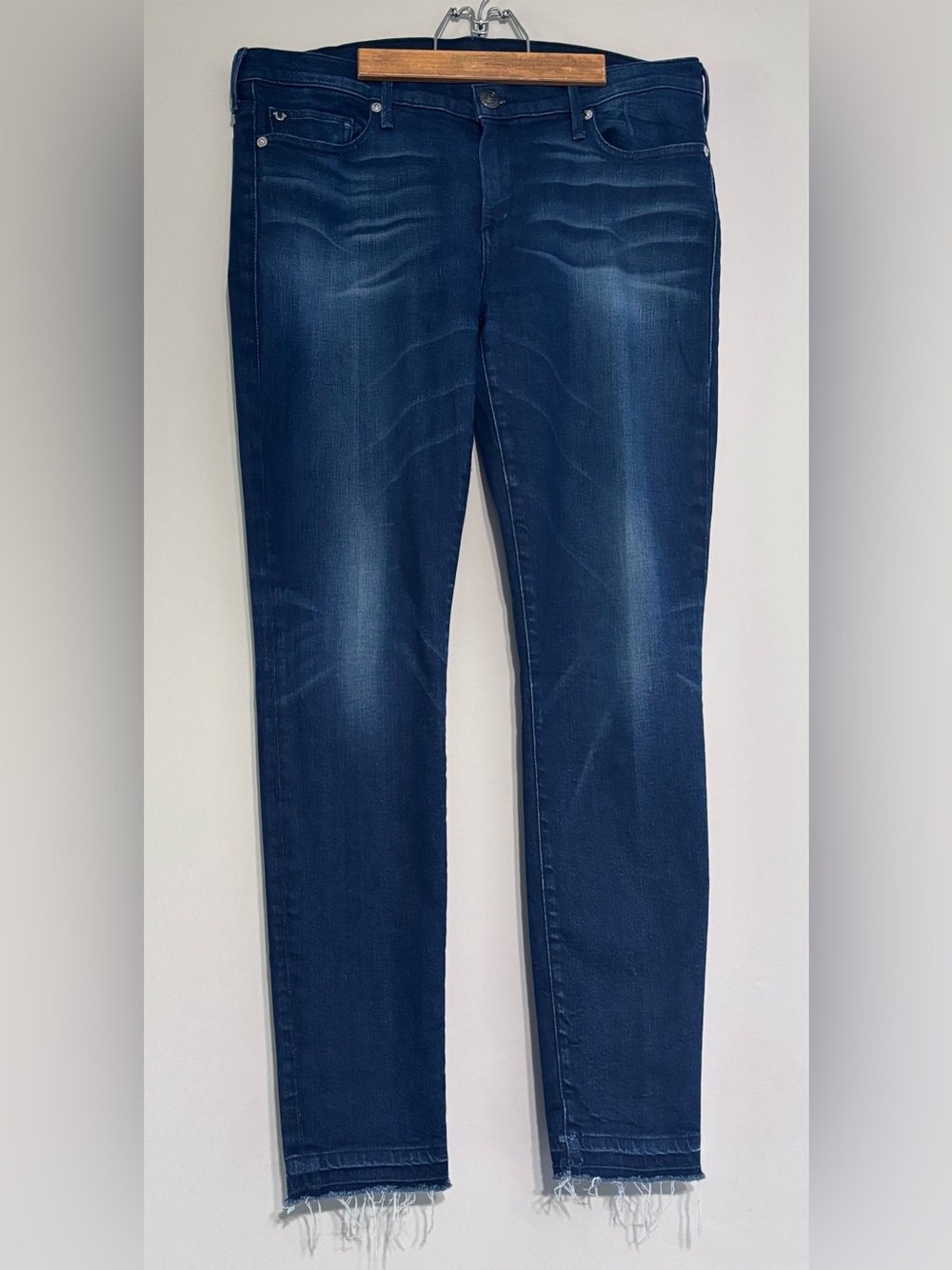 True Religion Casey Low Rises Super Skinny Jeans